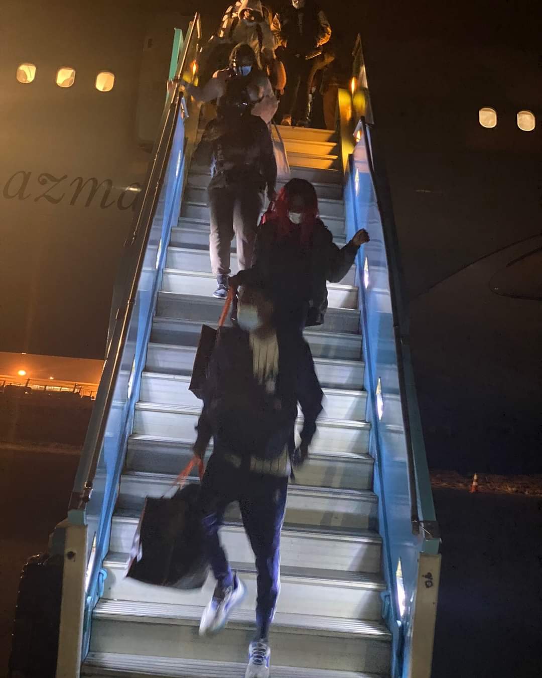 PHOTOS: FG Receives Another Batch Of Nigerians Evacuted From Ukraine