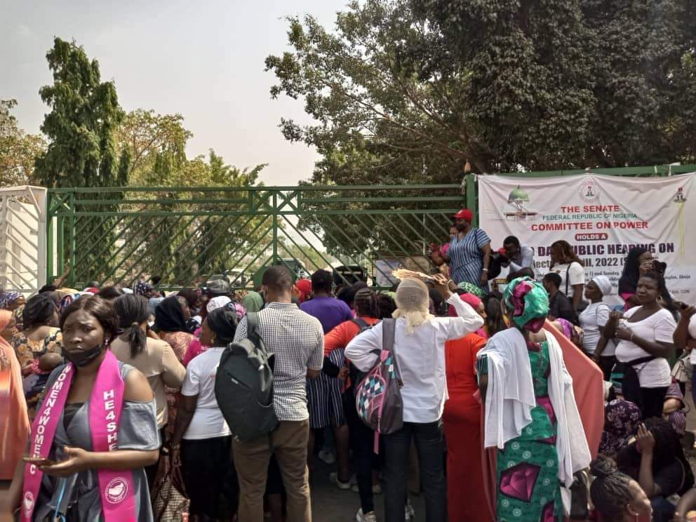 Photos:  Women Protest At National Assembly Over Rejected Gender Bills