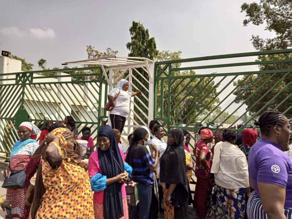 Photos:  Women Protest At National Assembly Over Rejected Gender Bills