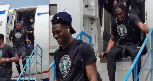 VIDEO: Watch How Ghana Welcomed Super Eagles Players At Kumasi Airport