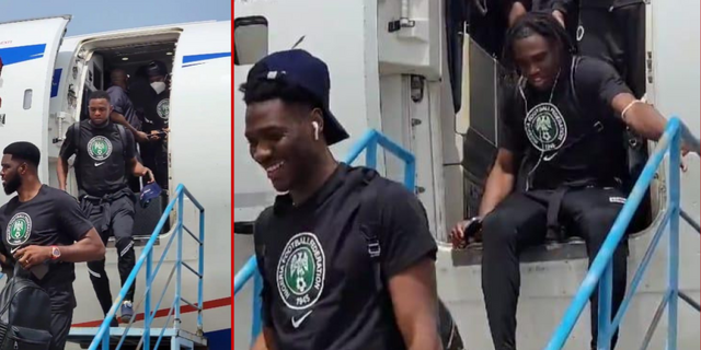 VIDEO: Watch How Ghana Welcomed Super Eagles Players At Kumasi Airport
