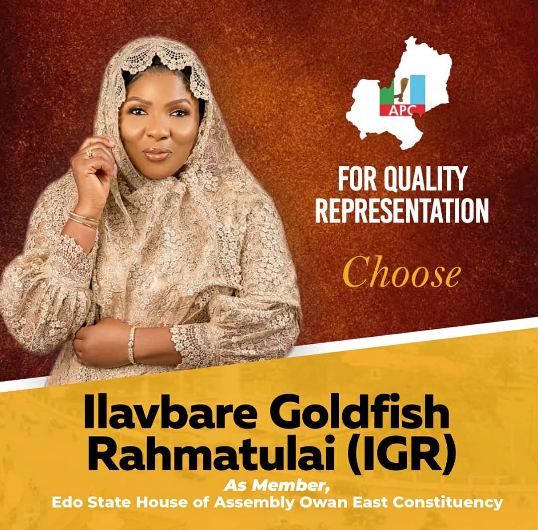 Goldfish Rahmatulahi Declares Owan East Constituency Ambition