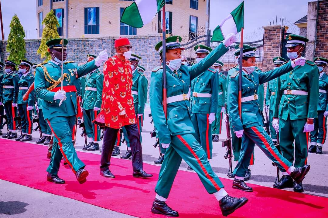 PHOTOS: Buhari Commissions Various Projects In Ebonyi