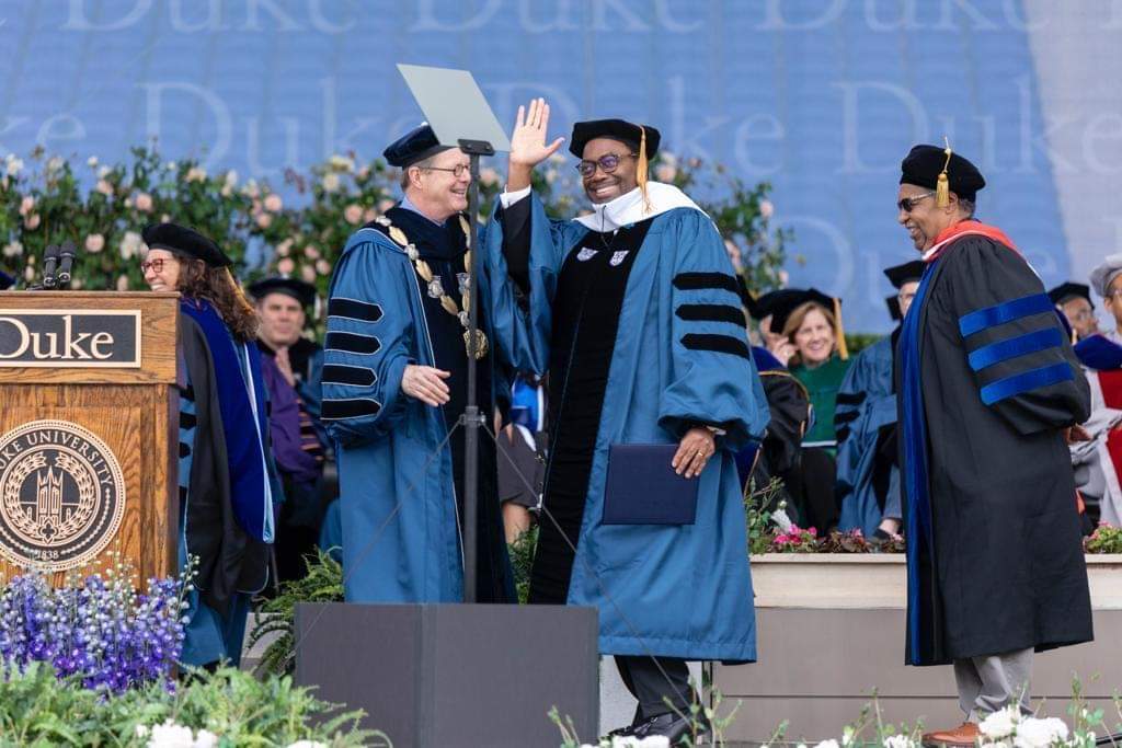 PHOTOS: Akinwunmi Adesina Receives Honorary Doctorate Degree From Duke University