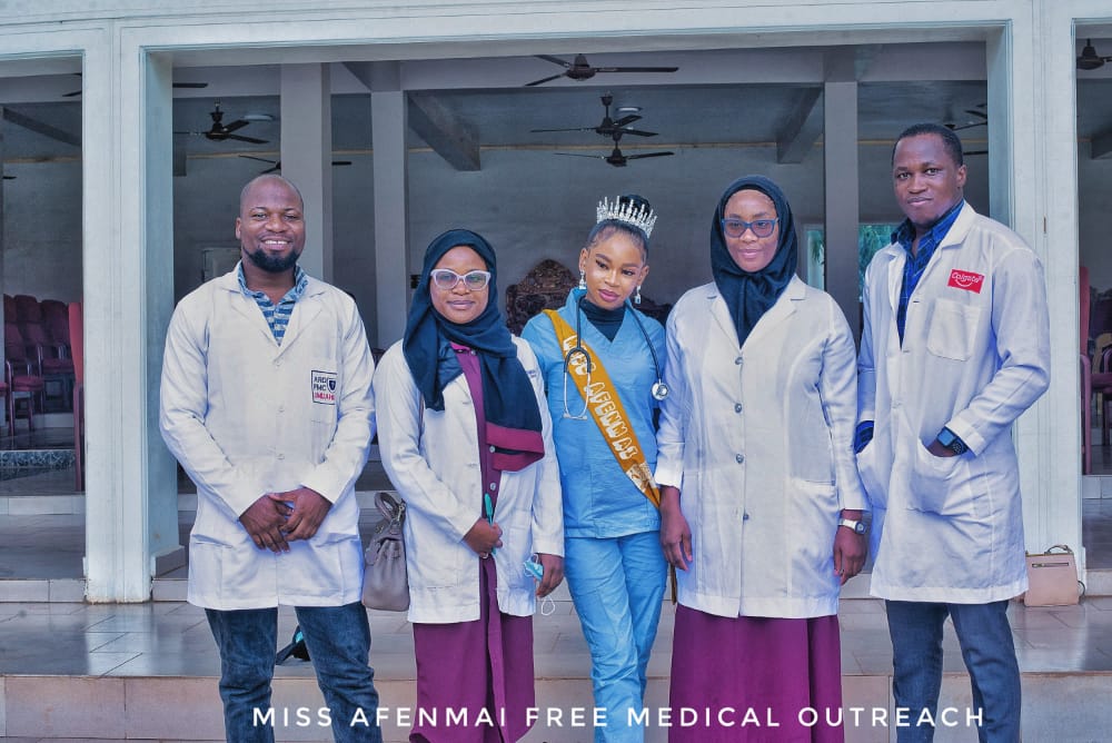 Miss Afenmai Beauty Pageant Hails Otaru Of Auchi - Others Over Successful Medical Outreach