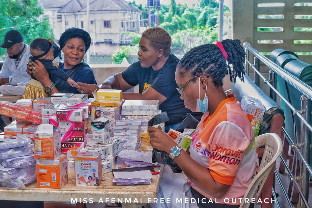 Miss Afenmai Beauty Pageant Hails Otaru Of Auchi - Others Over Successful Medical Outreach