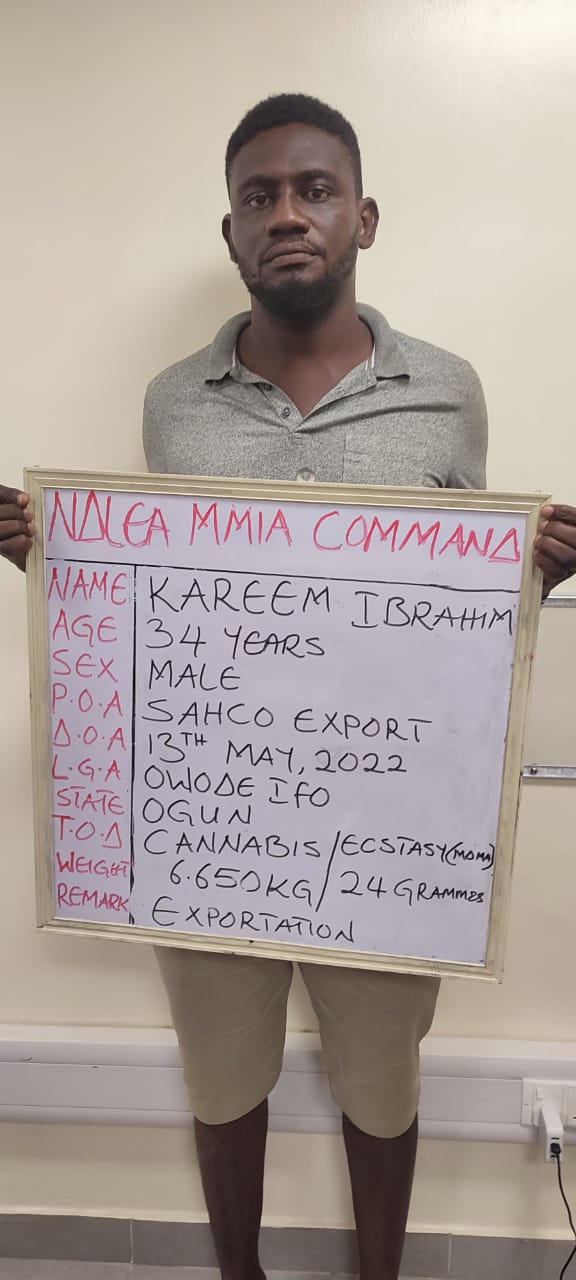 NDLEA Seizes 203879 Tramadol Tabs In 4 States' Raids