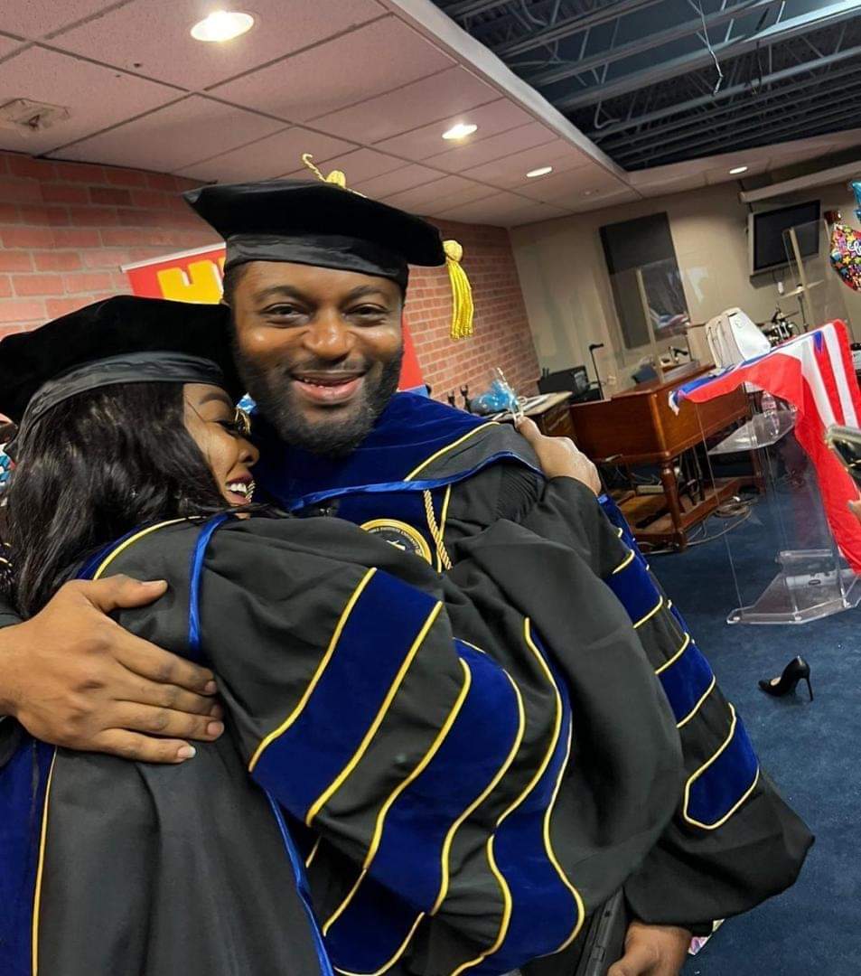 PHOTOS: Helen Paul Promoted To HOD As Husband Bags Doctorate Degree In US Varsity