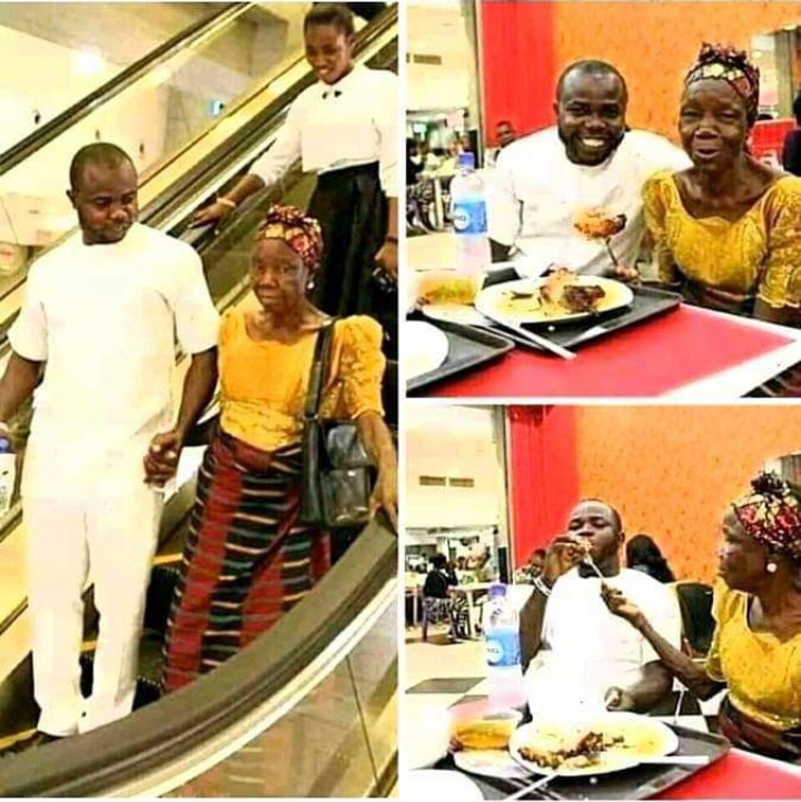 See What A Man Said About His Mother