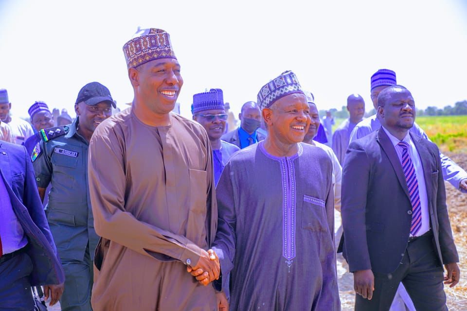 Buhari Happy About Borno's 30000-Hectares Rice Farm- Governor Bagudu