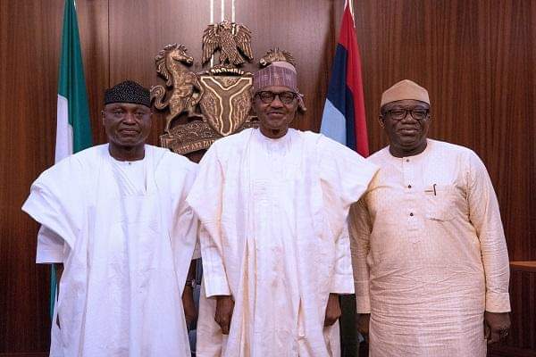 PHOTOS: Buhari Receives Ekiti Governor-elect Banjo Oyebanji