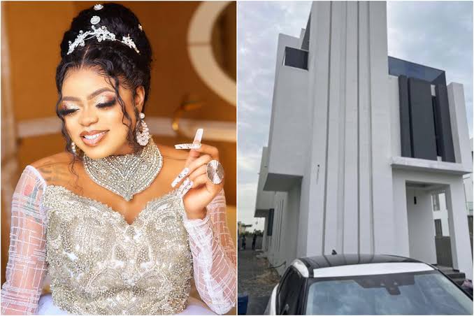VIDEO: Islamic Clerics Pray For Bobrisky As He Unveils N400m House