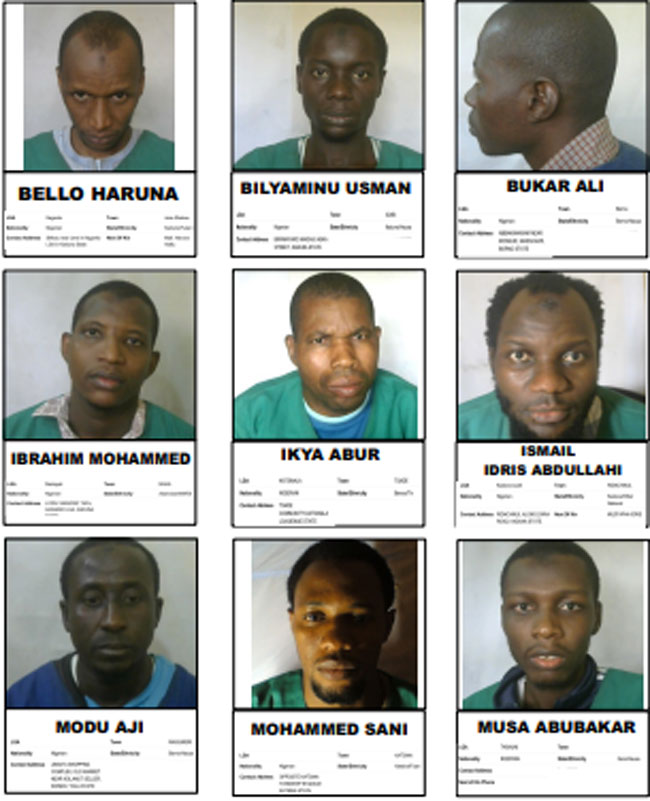 Kuje Prison Attack: FG Releases Details Of Fleeing Boko Haram Suspects