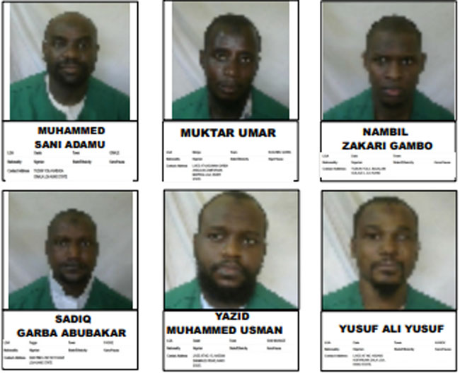 Kuje Prison Attack: FG Releases Details Of Fleeing Boko Haram Suspects