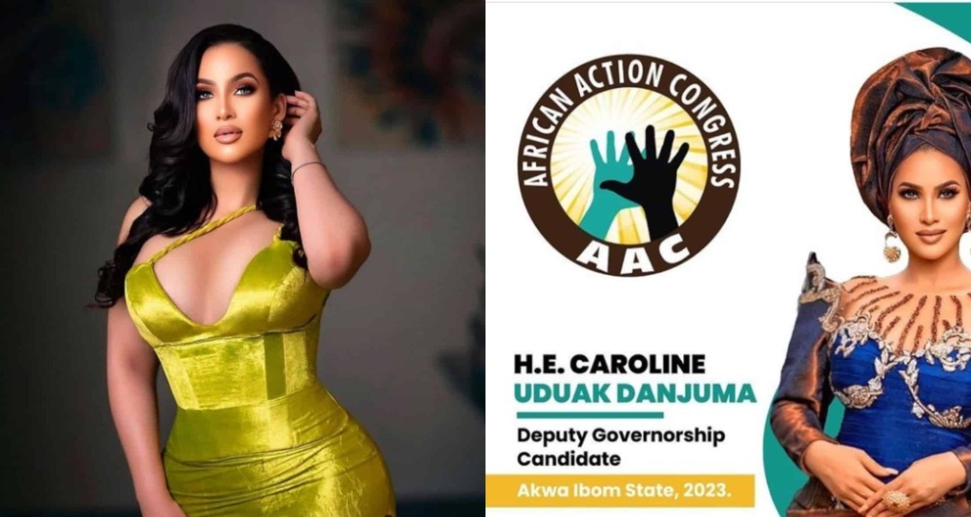 AAC Unveils Actress Caroline Danjuma As Deputy Governorship Candidate