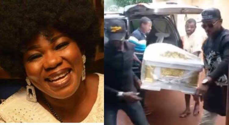 VIDEO: Ada Ameh Buried Amidst Tears