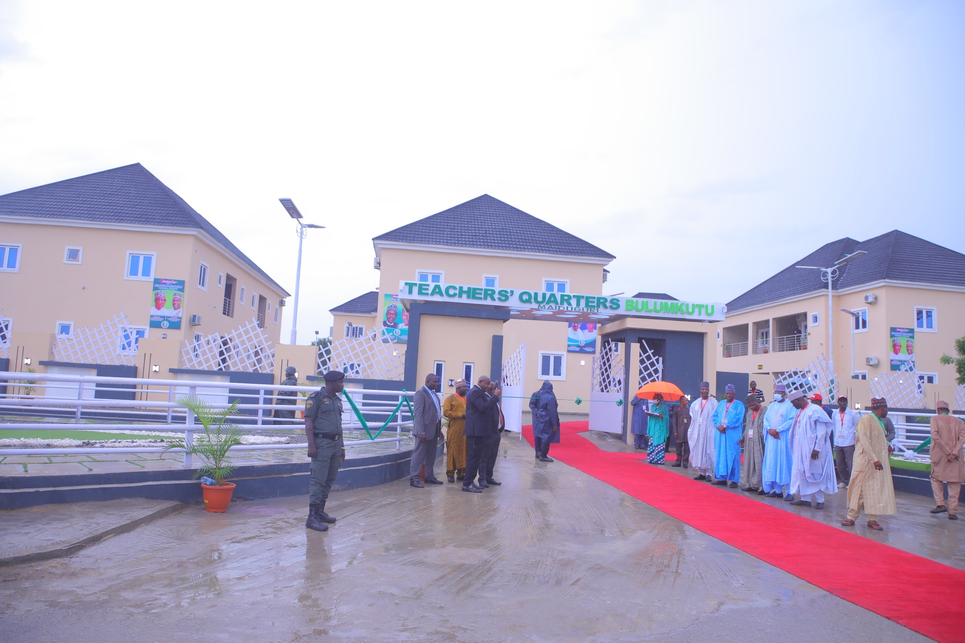 Buhari Inaugurates 500 Housing Estate And Teachers Quarters In Borno