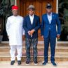 Video: Governors Wike And Umahi Reunite During Sanwo-Olu's Project Commissioning In Rivers