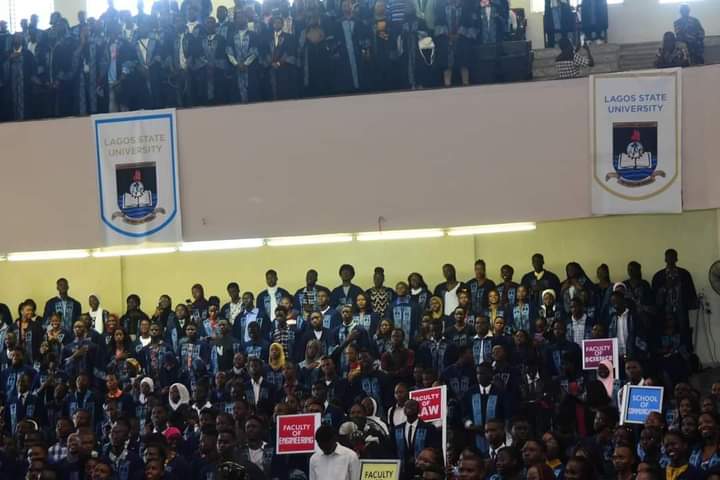 PHOTOS: LASU Matriculates 6377 Students For 2021/2022 Session