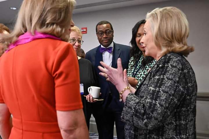 PHOTOS: Adesina And Okonjo-Iweala Join Clinton's Executive Roundtable 
