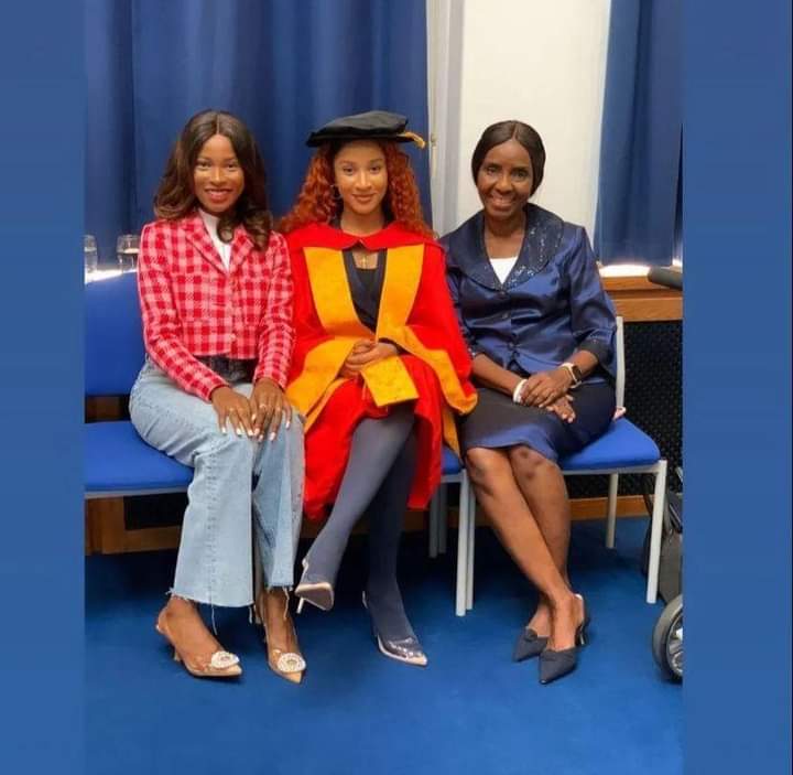 PHOTOS: Adesua Etomi Receives Honorary Degree