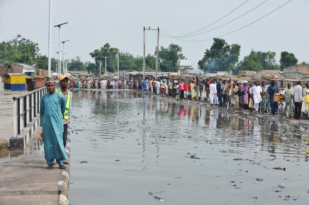 Zulum Takes Temporary And Permanent Measures To Address Flooding In Borno