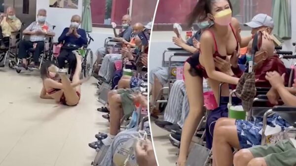 Reactions As Nursing Home Hires Stripper For Seniors In wheelchairs