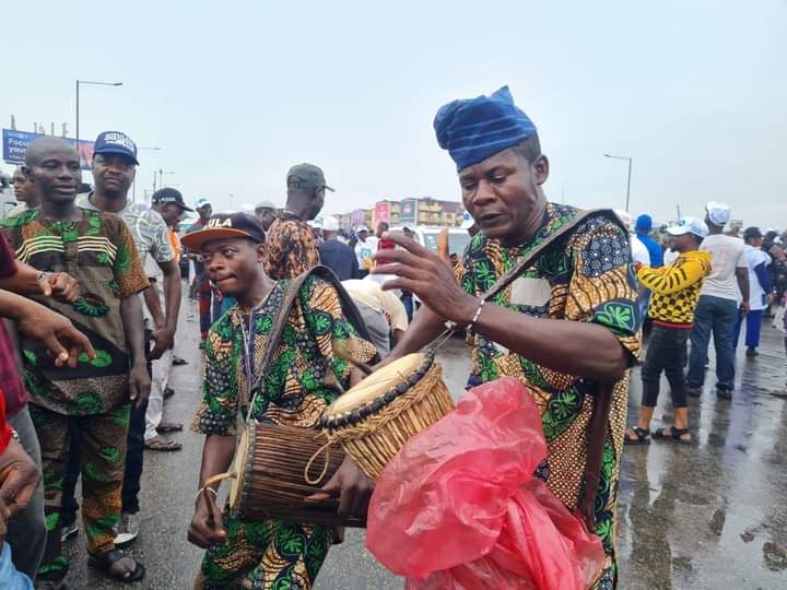 PHOTOS: MC Oluomo Leads 5 Million-man March For Tinubu