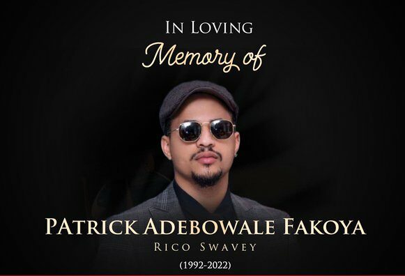 Family Announces Burial Plans For Late #BBNaija Star Rico Swavey