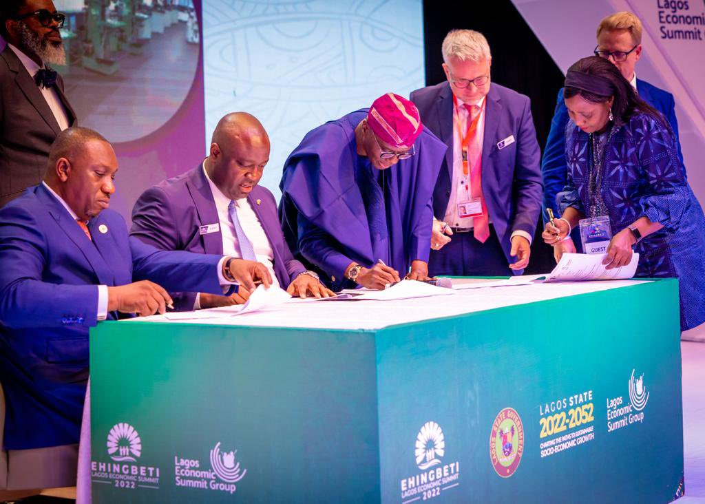 JUST IN: Sanwo-Olu Signs MoU With Siemens Energy To Train 16000 Youths