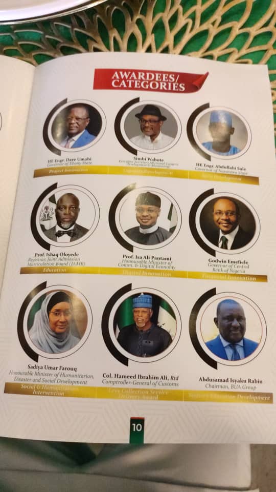 PHOTOS: Buhari Confers Public Service Awards On Jonathan And 42 Others