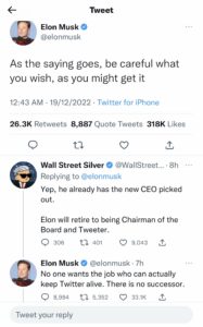I’ll Resign As Twitter CEO Once I Find Someone 'Foolish Enough’ Take Over - Elon Musk