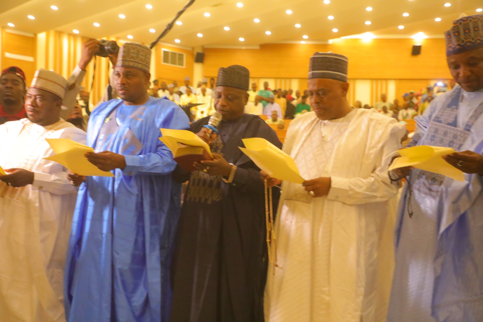 Zulum inaugurates 27 Transition Committee Council Chairmen In Borno
