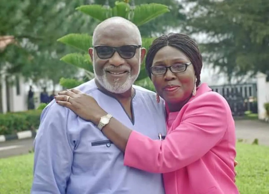 AUDIO: Akeredolu's Wife Warns Female Special Adviser To Stay Away From Husband