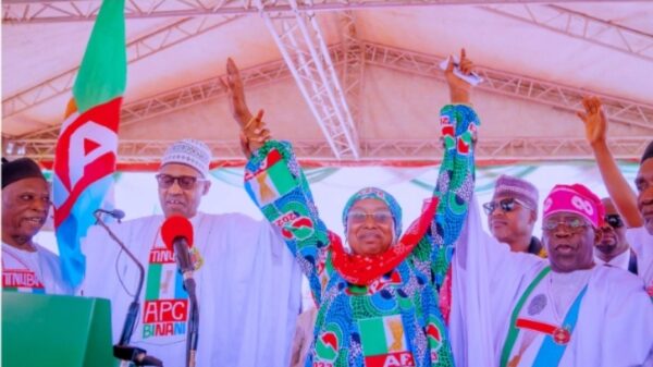 Buhari Urges Adamawa Residents To Make History By Electing First Female Governor