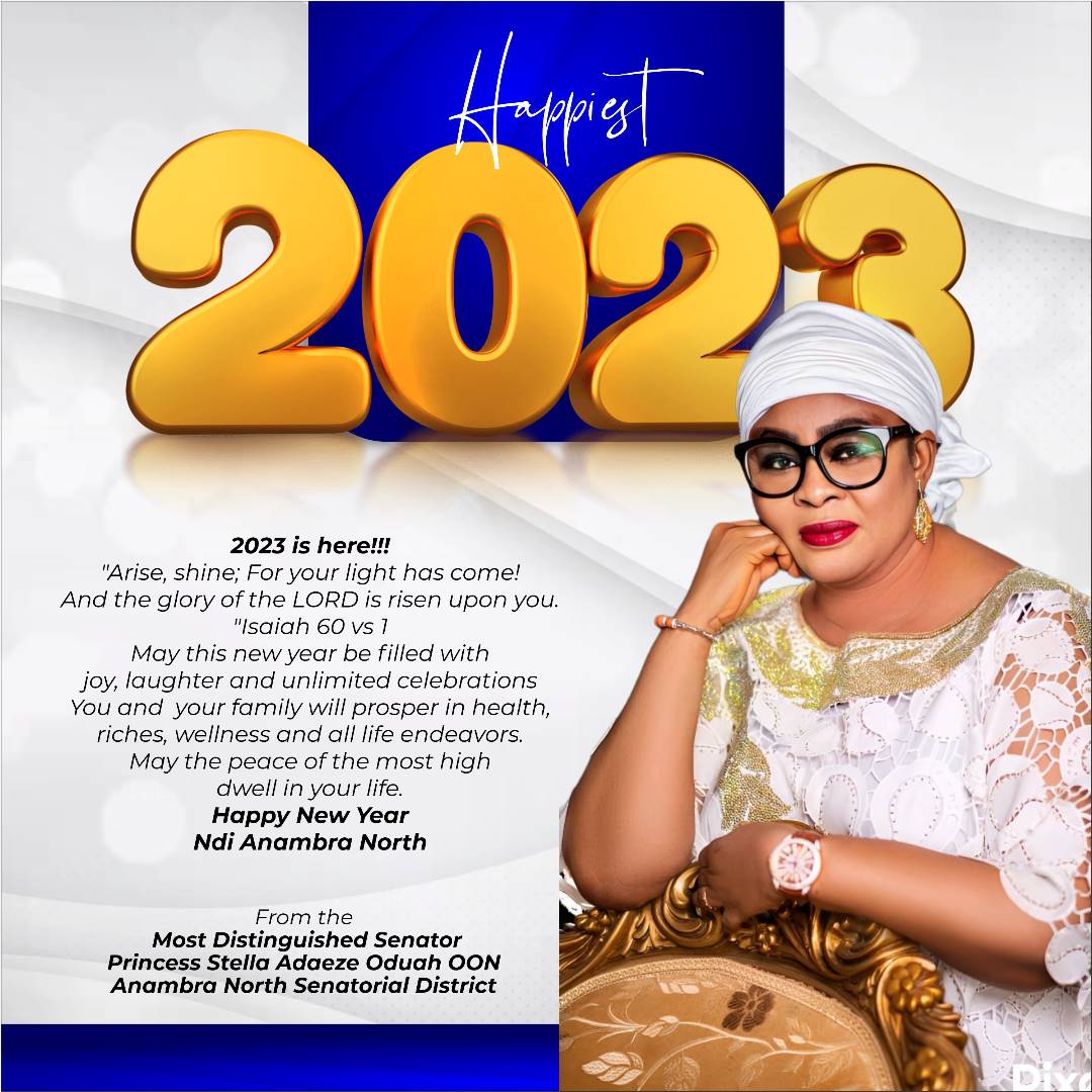 New Year: Stella Oduah Greets Nigerians - Advocates Love For Self And Others