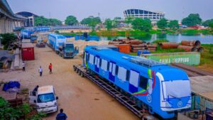 PHOTOS: Lagos Takes Delivery Of Two New Trains