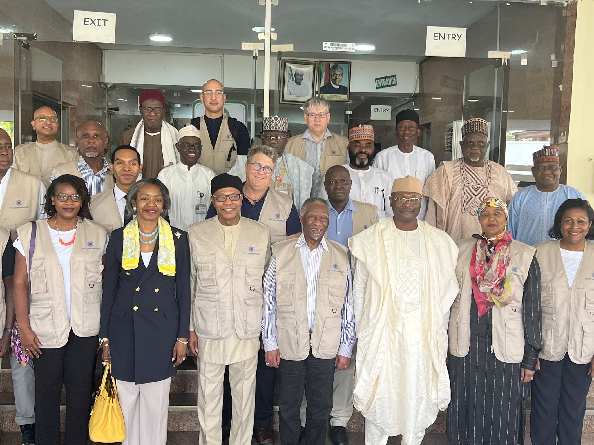 Commonwealth Observers Visit INEC
