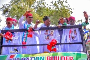 Tinubu Pledges Job Creation As Mammoth Crowd Besieged Campaign Venue In Borno 