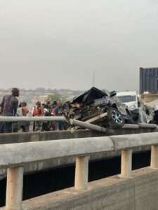 PHOTOS: Multiple Auto Crash On Kara Bridge