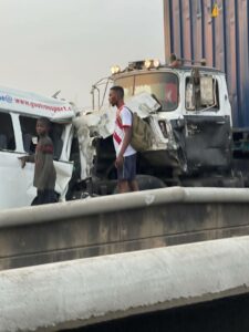 PHOTOS: Multiple Auto Crash On Kara Bridge