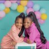 Celebrities Storm Twin YouTube Child Stars Amber And Ruby Oyinsan’s 10th Birthday