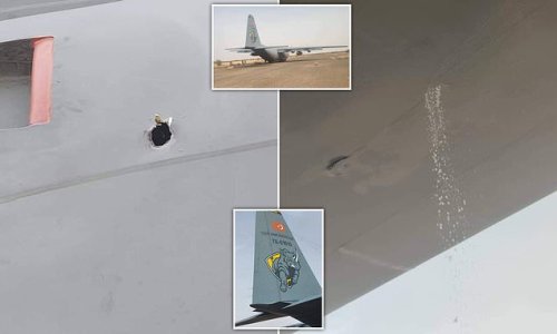 Türkiye Evacuation Plane Shot In Sudan