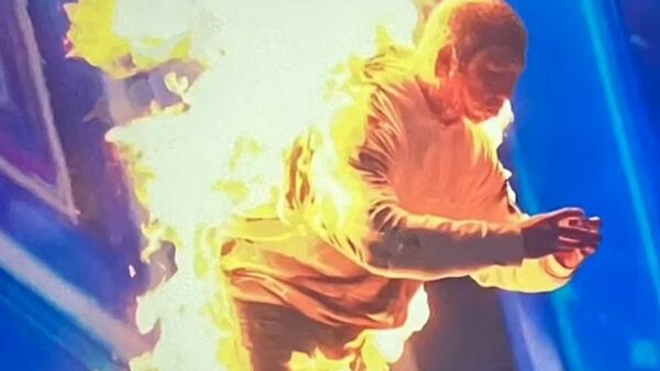 Man Sets Himself Ablaze On Britain's Got Talent Show