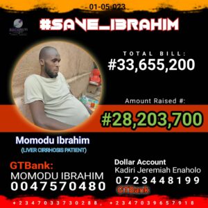 12 Days To Go: Please Help Me Complete The Race - Ibrahim Momodu Appeals