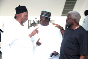 PHOTOS: Tinubu Meets Adamu And Omisore In Closed-door 