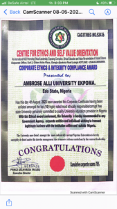 AAU Ekpoma Tops Corrupt-Free State Owned Universities Ranking In Nigeria
