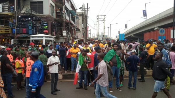 PHOTOS: NLC Begins Petrol Subsidy Removal Protest