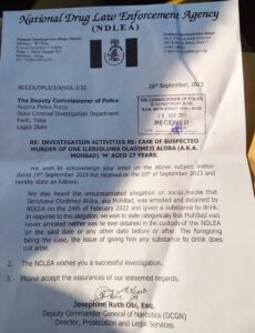 Mohbad: We Responded To Police Enquiry Since September 28 - NDLEA