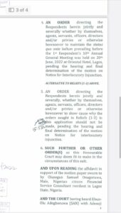 Court To Determine Status Of First Bank Holdings' 11th AGM Tomorrow